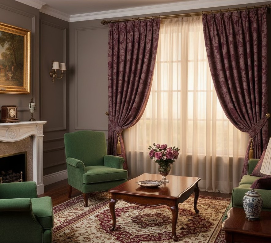 Classic curtain design