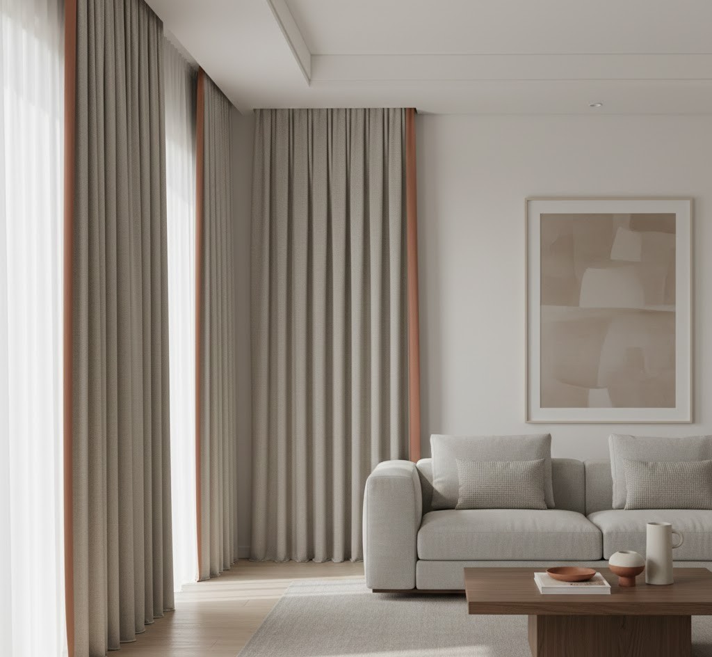 Modern curtain design